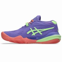 Asics Gel Resolution X Padel Purple Green Sneakers da donna
