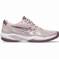 Asics Solution Swift FF 2 Scarpe da ginnastica da donna rosa bianco terra battuta  Offerta + Economico
