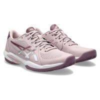 Asics Solution Swift FF 2 Scarpe da ginnastica da donna rosa bianco terra battuta  Offerta + Economico