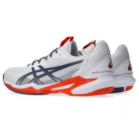 Sneakers Asics Solution Speed FF 3 Clay Bianco Grigio Arancio  Offerta + Economico