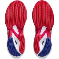 Sneakers Asics Solution Speed FF 3 Clay White Bright Pink Donna