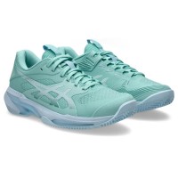 Asics Solution Speed FF 4 Clay Blue Green Sneakers da donna