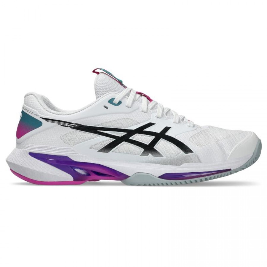 Scarpe Asics Solution Speed FF 4 Clay White Pink