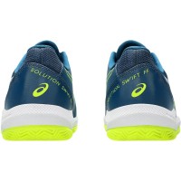Scarpe da ginnastica Asics Solution Swift FF 2 Blu Mako Giallo - TERRA BATTUTA  Offerta + Economico