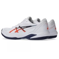 Sneakers Asics Solution Swift FF 2 Clay Bianco Blu Arancio