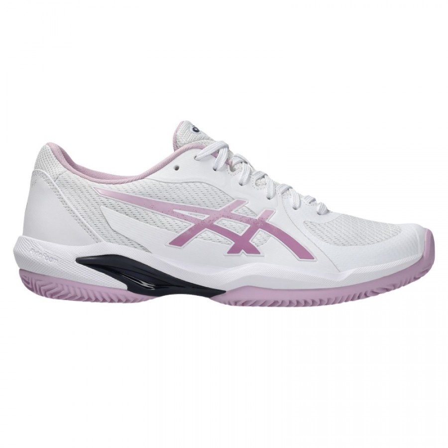 Sneakers Asics Solution Swift FF 2 Clay Bianco Rosa Ube Donna  Offerta + Economico
