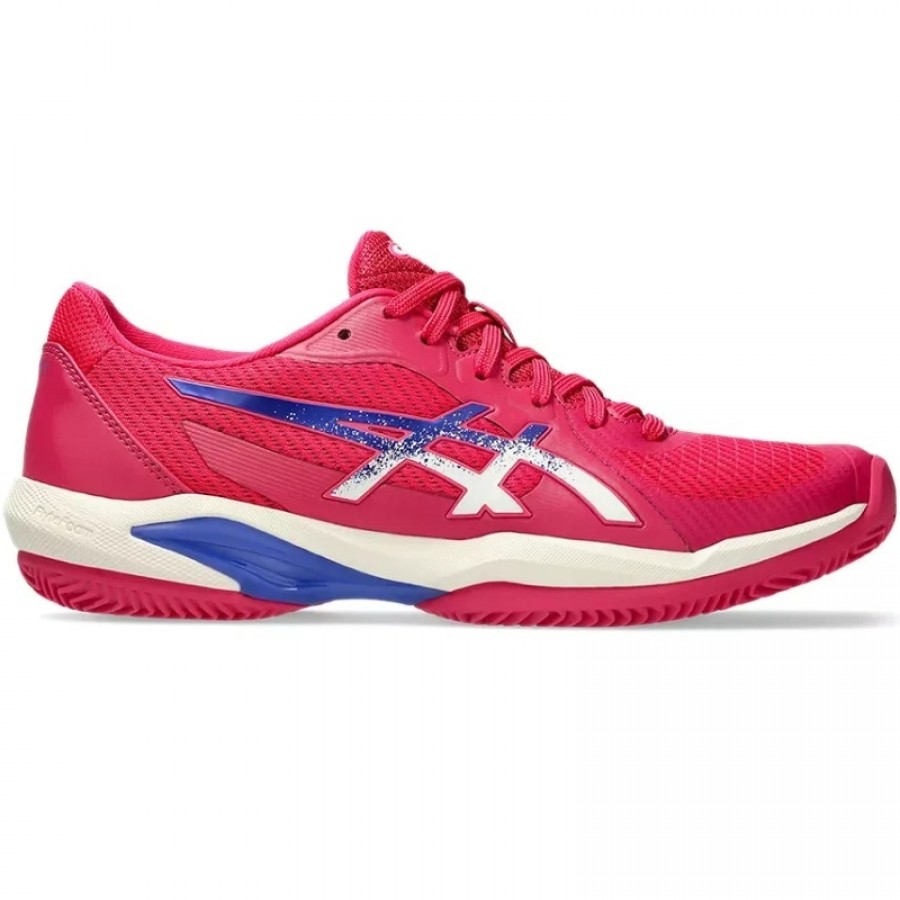 Sneakers Asics Solution Swift FF 2 Clay Rosa Cobalto Blu Donna