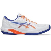 Sneakers Asics Solution Swift FF 2 Padel Bianco Blu Cobalto  Offerta + Economico