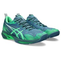 Scarpe da ginnastica Asics Sonicsmash FF Blu-Verde