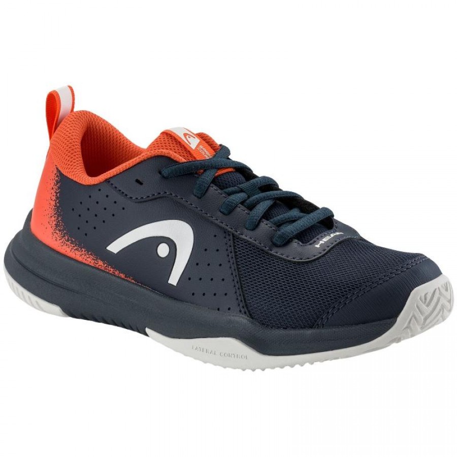 Head Sprint Court 4.0 Blu Scuro Rosso Junior Sneakers  Offerta + Economico