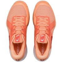 Head Sprint Pro 4.0 Clay Coral White Sneakers Donna  Offerta + Economico