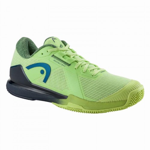 Head Sprint Pro 4.0 Clay Lime Blu Navy Sneakers
