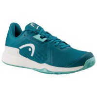 Zapatillas Head Sprint Team 3.5 Clay Azul Stone Blanco Mujer  Offerta + Economico
