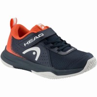 Head Sprint Velcro 4.0 Blu Scuro Rosso Junior Sneakers  Offerta + Economico