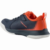 Head Sprint Velcro 4.0 Blu Scuro Rosso Junior Sneakers  Offerta + Economico
