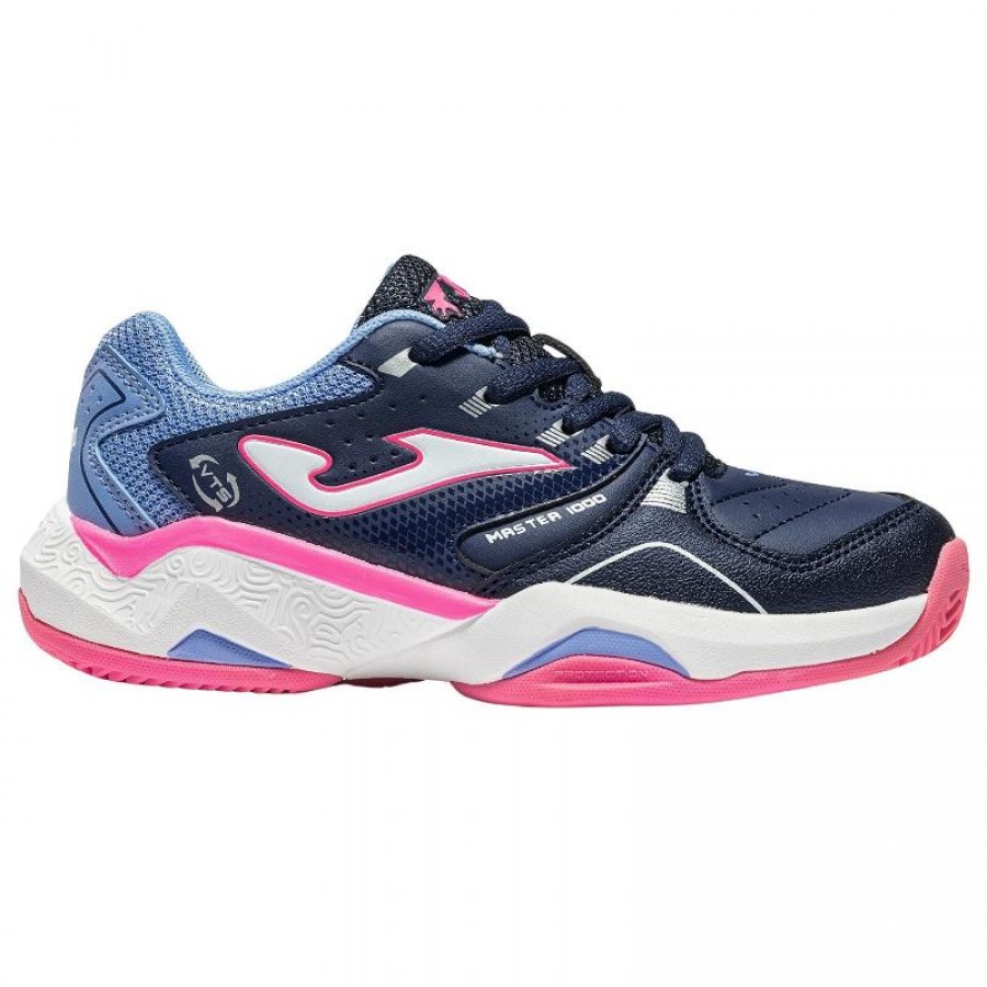 Joma Master 1000 2633 Navy Fucsia Junior Sneakers