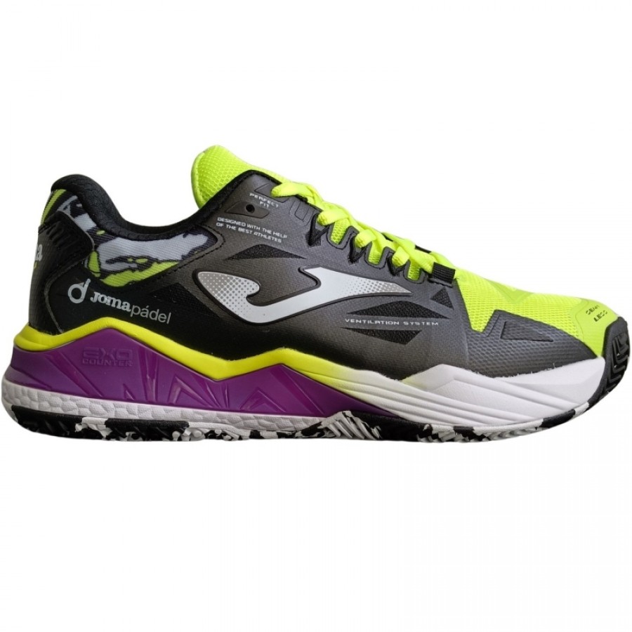 Joma Spin 2509 Sneakers Giallo Fluo