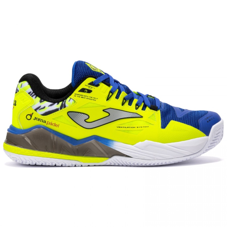 Joma Spin 2509 Royal Scarpe da ginnastica gialle  Offerta + Economico