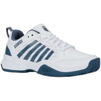 Kswiss Court Express 2 Scarpe Clay White Blue