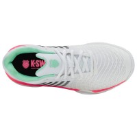 Kswiss Express Light 3 HB Clay Bianco Menta Rosa Sneakers Donna