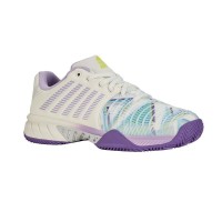 Kswiss Express Light 3 HB Padel Bianco Viola Sneakers Donna