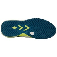 Sneakers Kswiss Ultrashot 3 Bianco Blu Giallo Fluor  Offerta + Economico