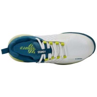 Sneakers Kswiss Ultrashot 3 Bianco Blu Giallo Fluor  Offerta + Economico