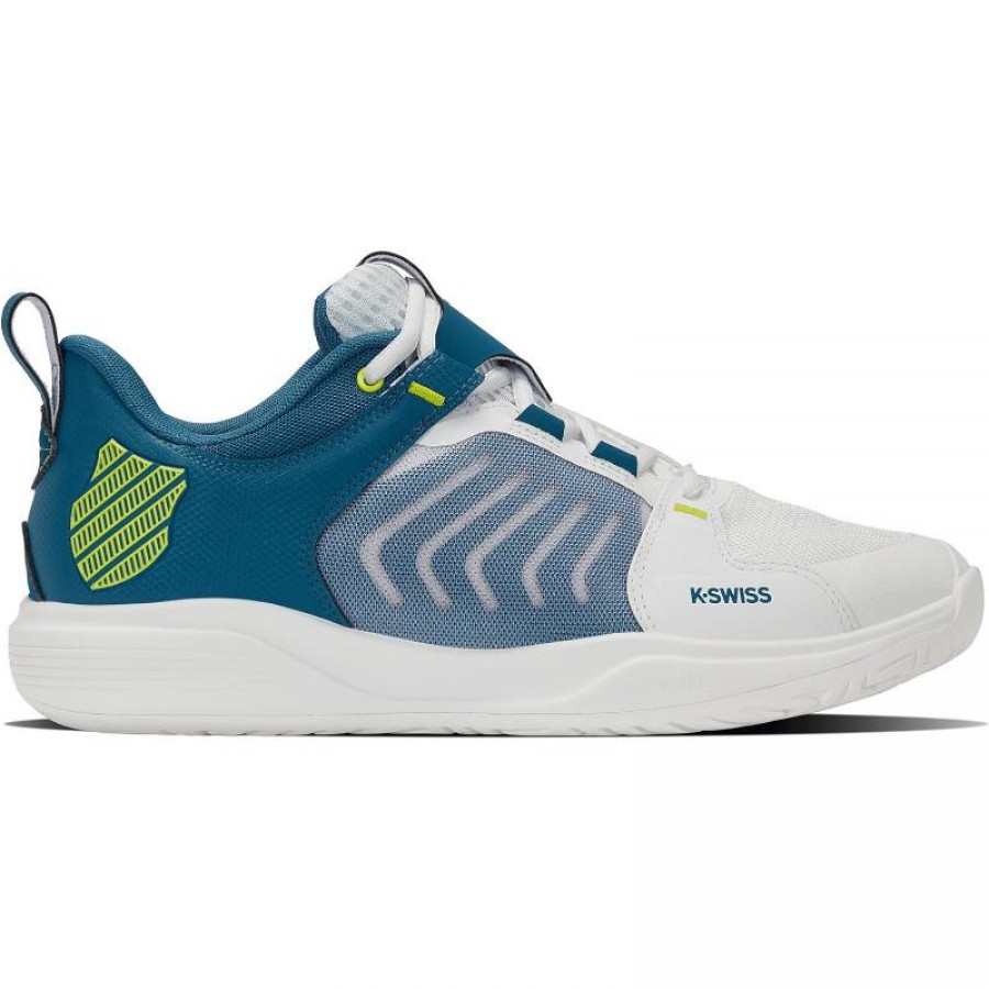 Kswiss Ultrashot Team Bianco Verde Sneakers  Offerta + Economico
