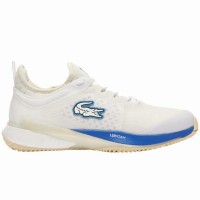 Scarpe Lacoste AG-LT23 Lite Clay Court 124 Bianca Blu  Offerta + Economico