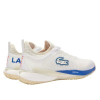 Scarpe Lacoste AG-LT23 Lite Clay Court 124 Bianca Blu  Offerta + Economico