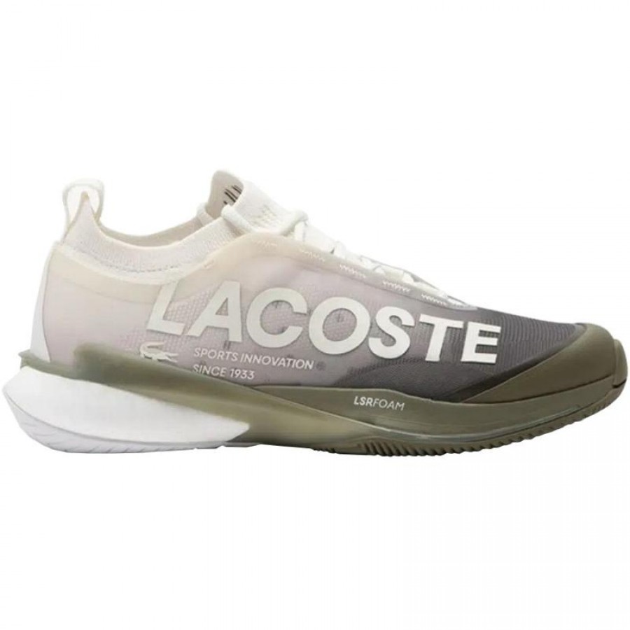 Lacoste AG-LT25 Lite Bianco Khaki Sneakers Donna