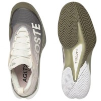 Lacoste AG-LT25 Lite Bianco Khaki Sneakers Donna