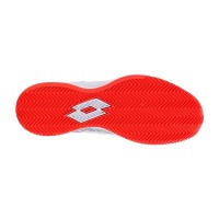 Sneakers Lotto Mirage 200 Bianco Rosso Papavero Grigio  Offerta + Economico