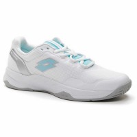Sneakers Lotto Mirage 600 II ALR Bianco Turchese Donna  Offerta + Economico