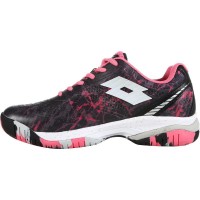 Sneakers Lotto Superrapida 200 IV Nero Fucsia Donna  Offerta + Economico