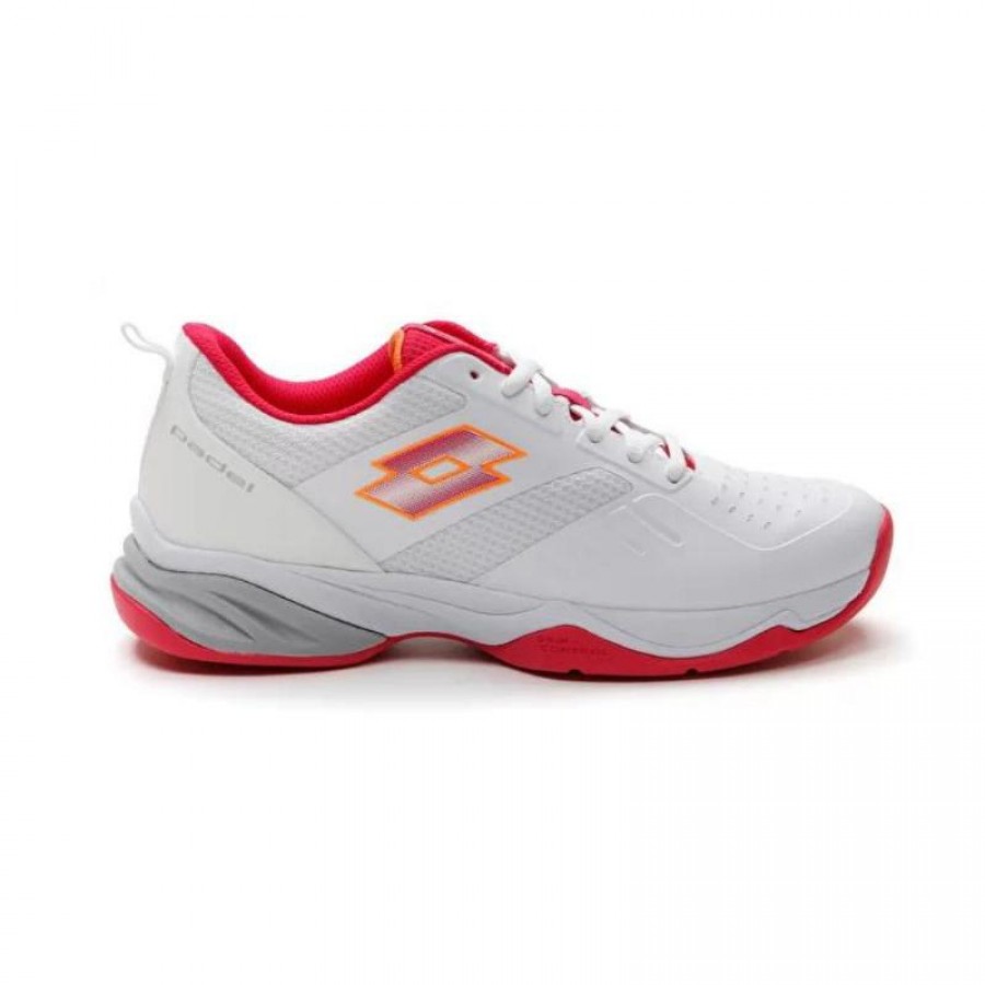 Sneakers Lotto Superfast 400 V Bianco Rosa Donna  Offerta + Economico