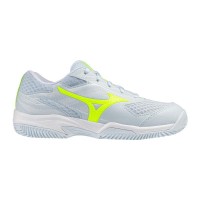 Mizuno Break Shot 5 Scarpe da donna Clay Light Blue Bianco Fluor