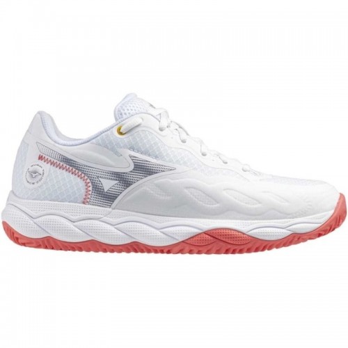 Zapatillas Mizuno Onda Applicare Corte Argilla Blanco Azul Coral Mujer