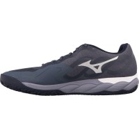 Mizuno Wave Enforce Court Clay Grigio Bianco Blu Sneakers