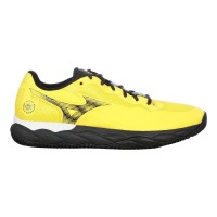 Sneakers Mizuno Wave Enforce Court Padel Gialle Nere