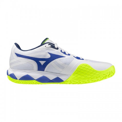 Mizuno Wave Enforce Tour 2 Clay White Blue Sneakers