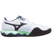 Sneakers Mizuno Wave Enforce Tour 2 Clay Bianco Verde Blu  Offerta + Economico