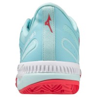 Sneakers Mizuno Wave Exceed Tour 5 CC Turchese Bianco Donna  Offerta + Economico