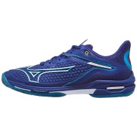 Mizuno Wave Exceed Tour 6 Sneakers Blu Scuro Bianco Argilla  Offerta + Economico