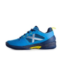 Sneakers Monaco di Baviera Atomik 19 Blu Navy Blu Giallo