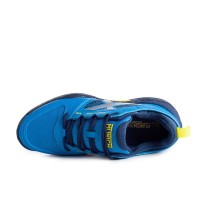 Sneakers Monaco di Baviera Atomik 19 Blu Navy Blu Giallo