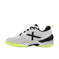 Sneakers Monaco Atomik 50 Grigia Giallo Fluor