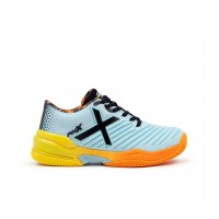 Munich Padx 58 Scarpe da ginnastica da padel grigio arancione donna