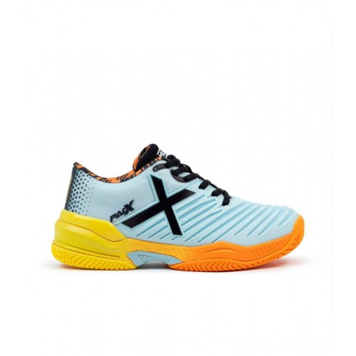 Munich Padx 58 Scarpe da ginnastica da padel grigio arancione donna