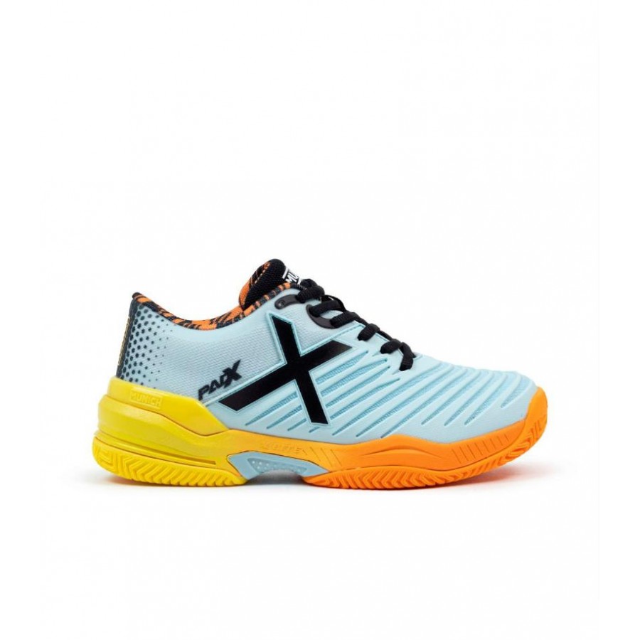 Munich Padx 58 Scarpe da ginnastica da padel grigio arancione donna